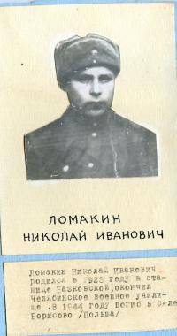 Ломакин Николай Иванович
