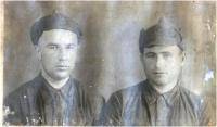 Монастырский Константин Павлович (слева)