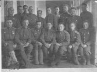 Чирков В.С. с боевыми товарищами