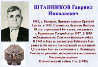 ШТАННИКОВ Гавриил Николаевич