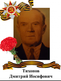 Тихонов Дмитрий Иосифович