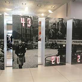 Блокнот фоторепортера Великой Отечественной войны представила на известной выставке пушкинская школа №449