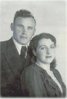 Золотов  Дмитрий Яковлевич с молодой женой Лидией Ивановной