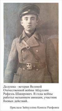 Абдуллин Рафаэль Шакирович