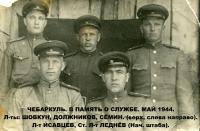 Шовкун, Должников, Сёмин, Исавцев, Леднёв.