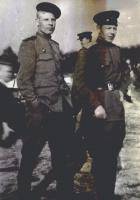 Тихомиров Александр Иванович, (слева)