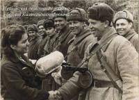 Ивановская делегация в гостях у бойцов Калининского фронта
